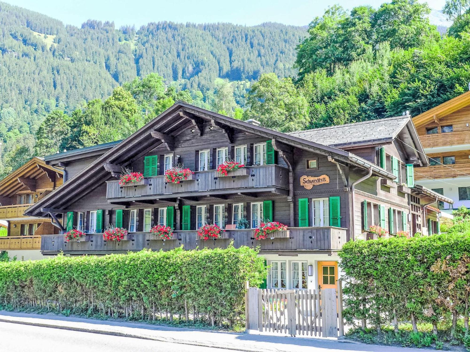 Apartment Chalet Schwendihus-6 By Interhome Гринделвалд Екстериор снимка